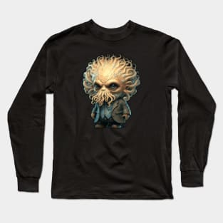 Cthulhu Einstein Long Sleeve T-Shirt